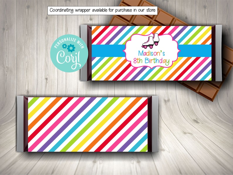 Editable Skating Cupcake Toppers, Skating Party, Rollerskating, Skating Birthday, Corjl, Printable, Party Decorations, Instant, RASB image 5