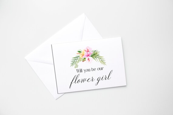 ask flower girl