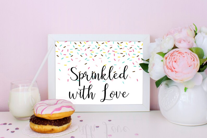 Sprinkled with Love Sprinkle Baby Shower Bridal Shower Etsy