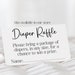 Minimalist Late Night Diaper Sign Template, Corjl, Editable Baby Shower ...