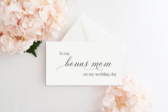gift for stepmom on wedding day