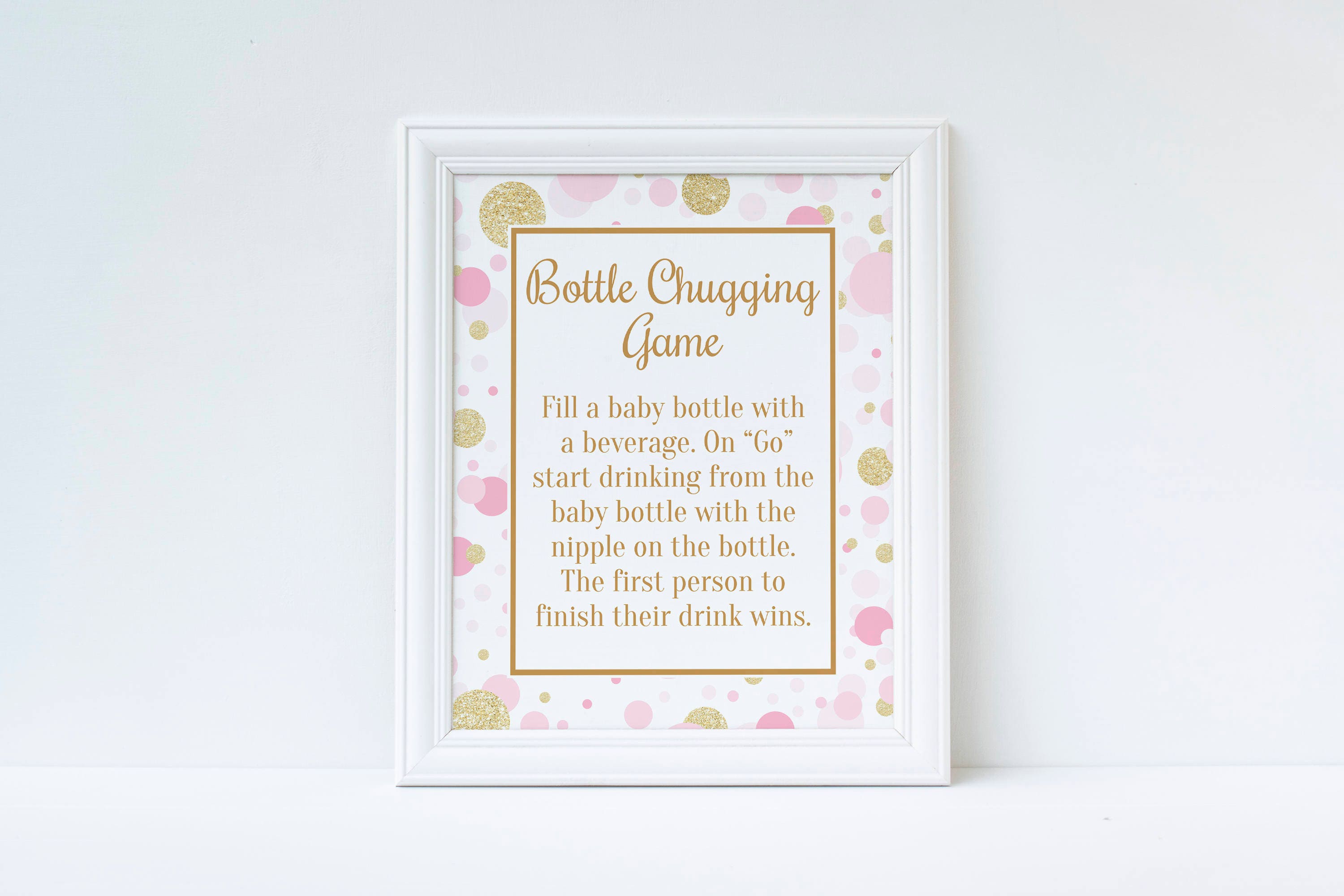 Chugging Contest Bottle Chug Game Coed Shower Game Pink Etsy Chugging Contest Bottle Chug Game Coed Shower Game Pink Etsy