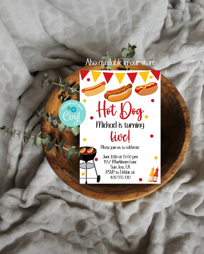 hot-dog-party-favors-sign-bbq-party-decorations-favor-table-etsy