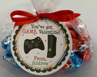 Video Game Valentine, Video Game Tag, Valentine's Day, Gaming Valentine, You've Got Game, Valentine Tag, School Valentine, Video Game