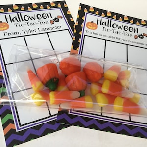 Halloween Tic Tac Toe, Editable Tic Tac Toe, Halloween Game, Pumpkin Tic Tac Toe, Halloween, Halloween Exchange, Printable, Instant Download