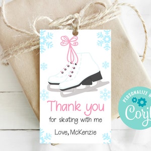 Ice Skating Party Favor Bags