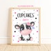 Printable Cow Cupcake Toppers Farm Birthday Party - Etsy