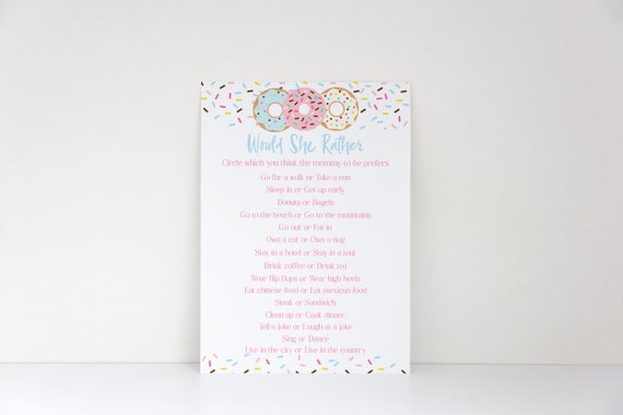 Baby Shower Games Wishes For Baby Baby Girl Shower Dsbs Donut Baby Shower Donut Sprinkle Baby Shower Baby Sprinkle Baby Wishes Party Supplies Party Favors Games Delage Com Br