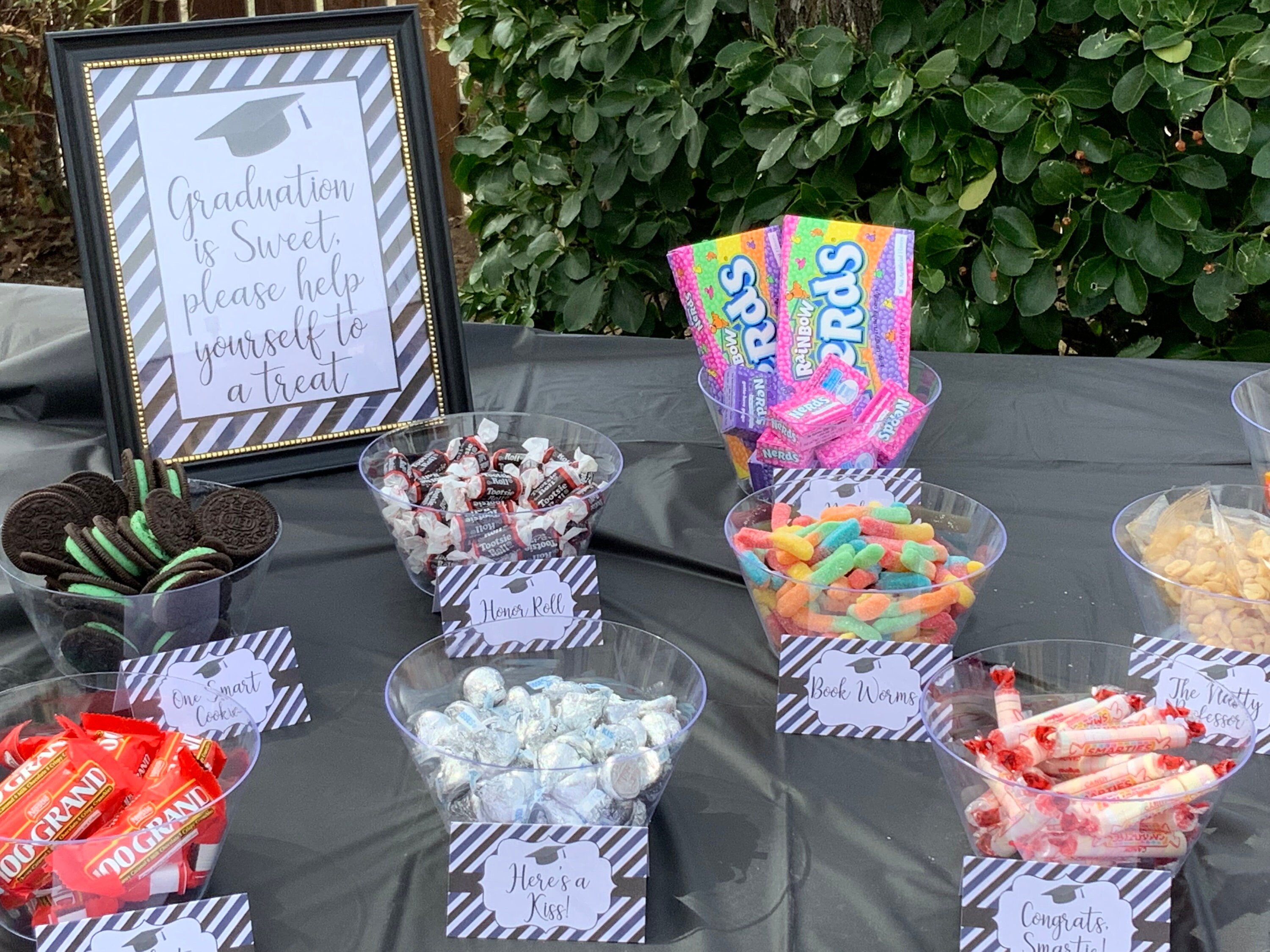 Graduation Party Decorations Graduation Candy Buffet Etsy
