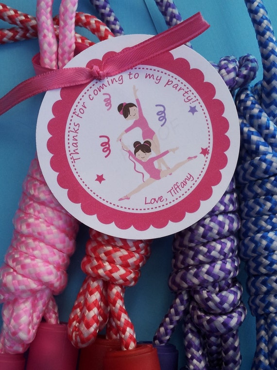 Gymnastics Birthday Party Favors Gymnastics Birthday Party Etsy