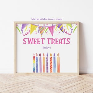 Editable 8th Birthday Favor Tag Eight is Great Tag Eighth - Etsy