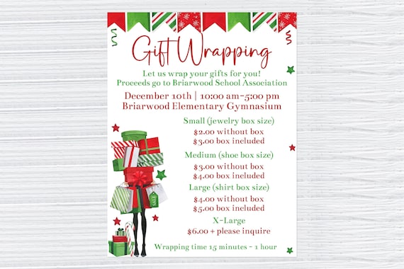 Gift Wrap Organizer - American Fundraising Services, Inc.