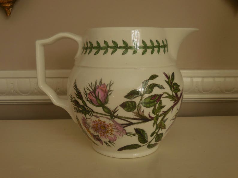 Vintage Portmeirion Botanical Garden Roses Pitcher