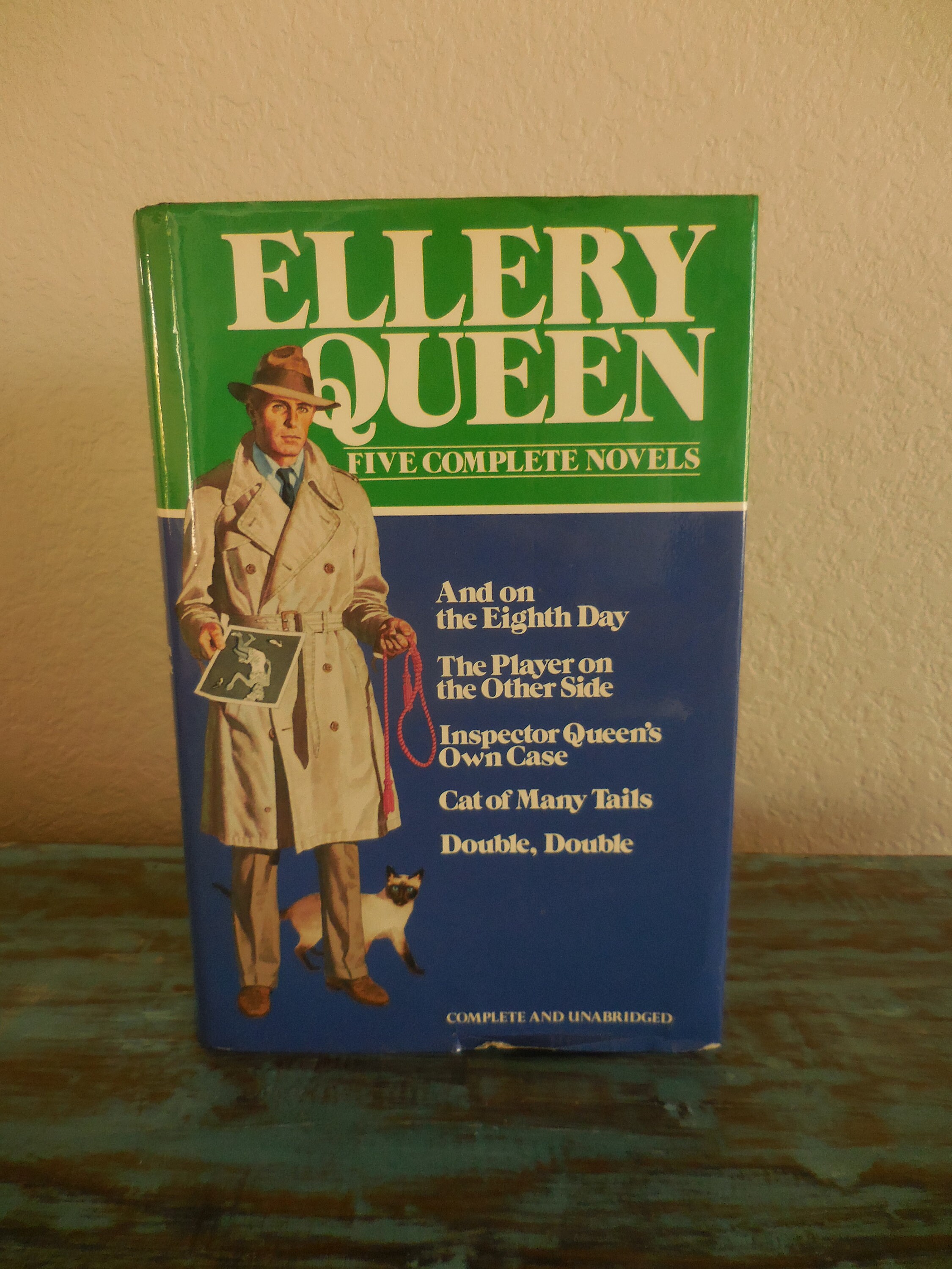 Ellery Queen Five Complete Novels one book Etsy