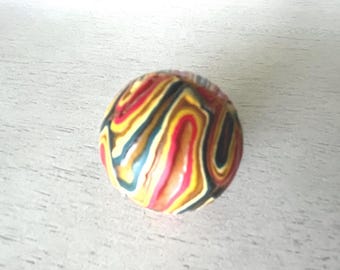 Vintage 1970's Super Ball Superball Layering of Colors and Rubber Rare