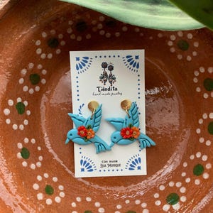 Bird earrings