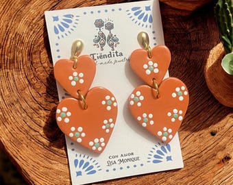 Barro style Mexican earrings