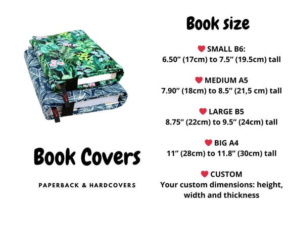 Copertine Libri Lavabili 11x8.7 Pollici - Design Reading Under Trees, Impermeabile Con Tasca Con Cerniera - Foto 9