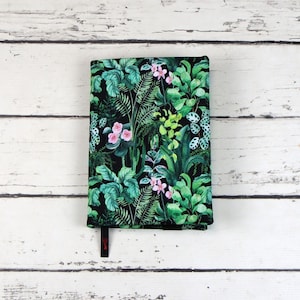 Copertina per libro Botanica, protezione impermeabile regolabile per libri, copertina imbottita per libri con copertina flessibile e rigida, regalo per gli amanti dei libri / Nuva
