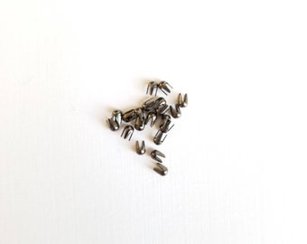 Gunmetal 2mm Metal rivets doll clothes 20 round rivets Blythe, Custom Blythe Doll Accessories