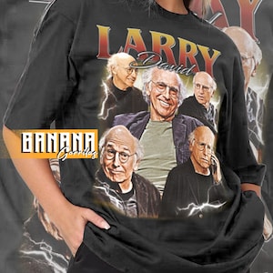Vintage Larry David shirt graphic designs 90s T-Shirt unisex adult tee BGL858