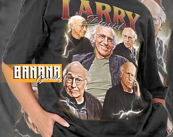 Vintage Larry David shirt graphic designs 90s T-Shirt unisex adult tee BGL858