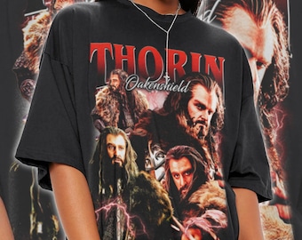 Camiseta vintage de Thorin con diseños gráficos de los años 90, unisex, para adultos, eng1489