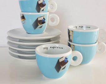 illy イリー エスプレッソカップ&ソーサー 2客セットの通販 by