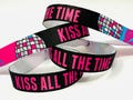 Kiss All The Time Wristband - Disco Occasionally Party Wristbands - Fan Concert memorabilia harry wristband - together together