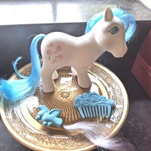 G1 My little pony tootsie 1984 Hasbro vintage woth assecoiries
