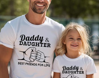 Daddy and Daughter Matching Shirt Set, Father's Day Gift