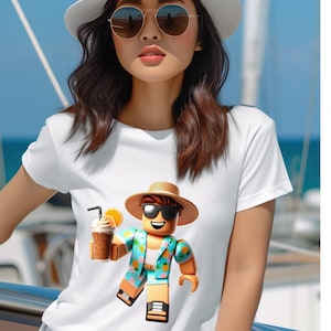 Roblox Summer Shirt: Video Game Tee for Kids