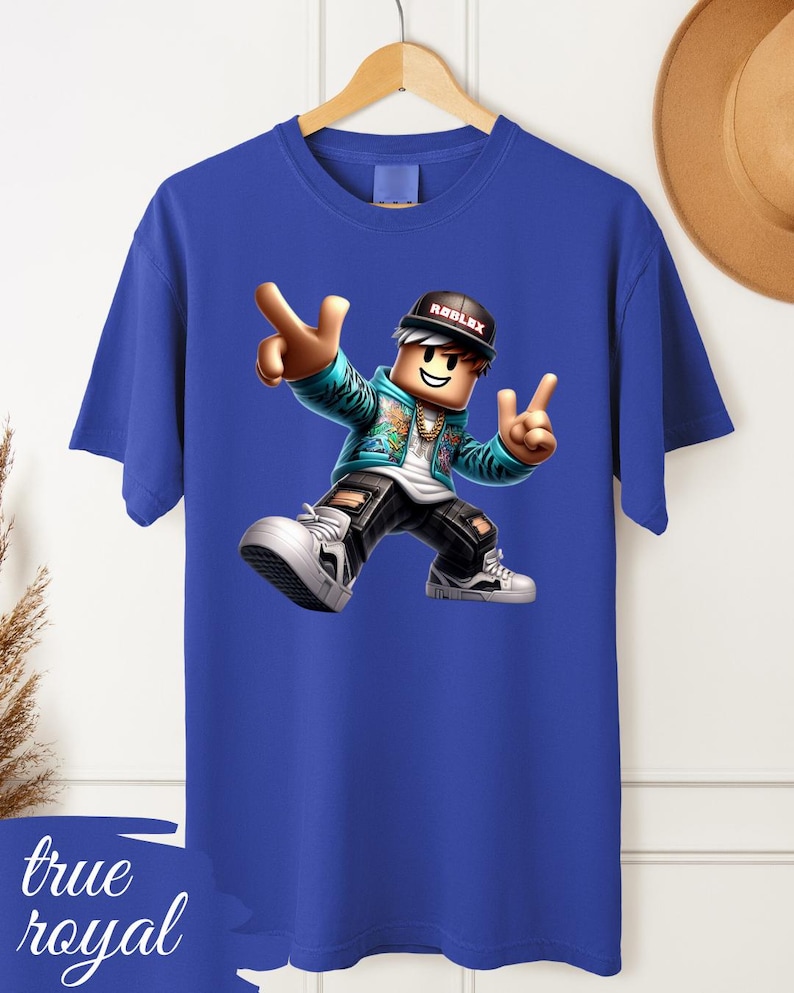 T-shirt Roblox Character Gamer – T-shirt jeu vidéo pour enfant image 7