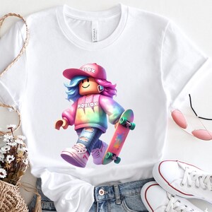 Roblox Shirt: Video Game T-Shirt for Kids image 5