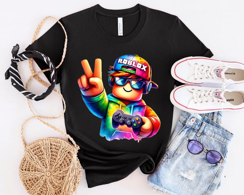 Roblox Shirt: Video Game T-Shirt for Kids image 4