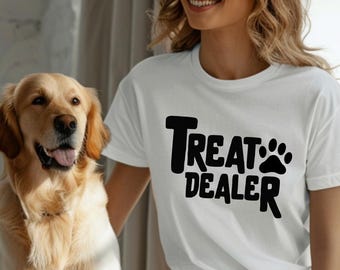 T-shirt Cheeky Dog Mom : T-shirt pour chiot gâté gâté - Cadeau pour amoureux des chiens