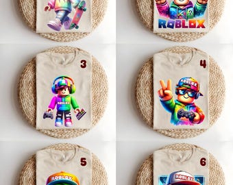 Roblox Shirt: Video Game T-shirt for Kids
