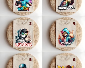 Roblox Shirt: Video Game Tee for Kids