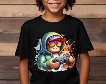 Roblox Gamer T-Shirt: Video Game Streamer Merch