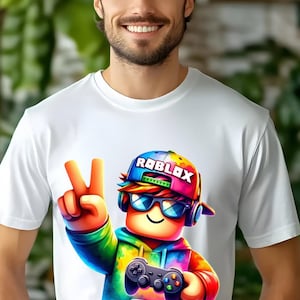 Roblox Shirt - Gamer T-Shirt for Kids and Adults - Roblox Boy & Girl Shirt - Streamer Merch - Video Game Lover Gift - Gaming Tee