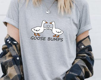 Funny Goose Bump T-Shirt, Silly Animal Pun Tee