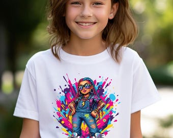 Camiseta de Roblox Gamer para niños, camiseta de personaje de juego de música y baile, regalo para gamers