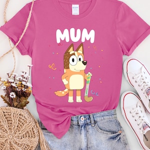 Bluey Family Shirt, Mother's Day Gift, Bluey Dad Sweat, Bluey Birthday Party Hoodie, Bluey Era Sweatshirt, Bluey Cartoon Sweat, Grandma gift