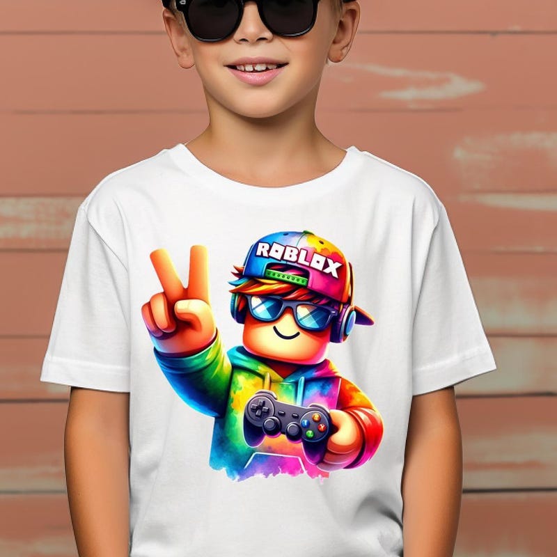 Roblox Boys Tshirts Etsy Il O2nz 