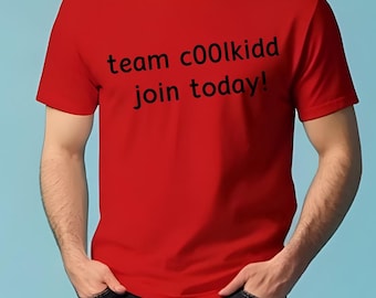 Team C00lkidd Roblox Gamer T-Shirt | Funny Youth Gaming Tee