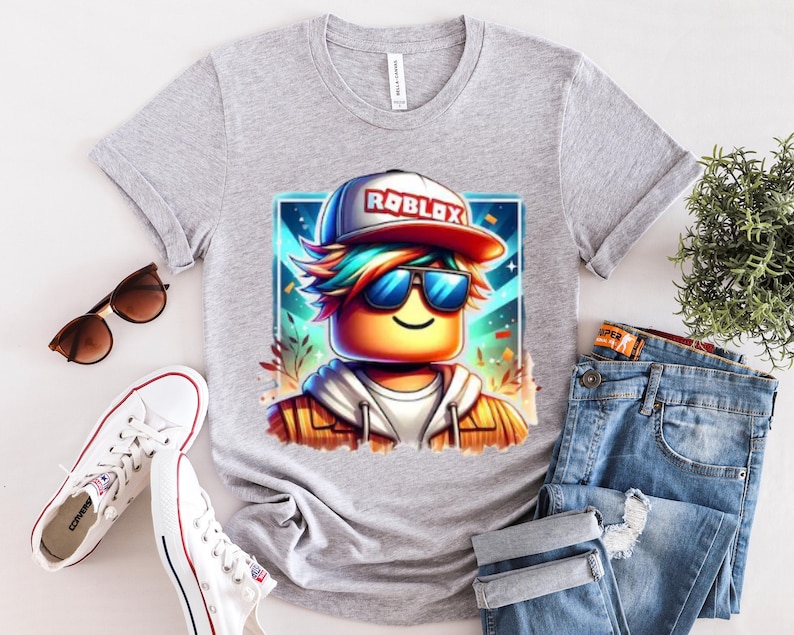Roblox Shirt: Video Game T-Shirt for Kids image 3