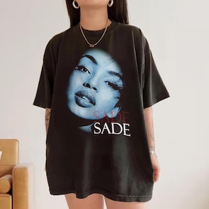 Sade Vintage 90s Graphic Shirt, Sade Retro Vintage, Retro Sade Shirt, Sade Oversized Shirt, Vintage Diamond, Gift For Her, Sade Tour Shirt
