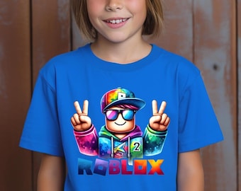 Roblox Gamer T-Shirt: Video Game Tee for Kids & Adults