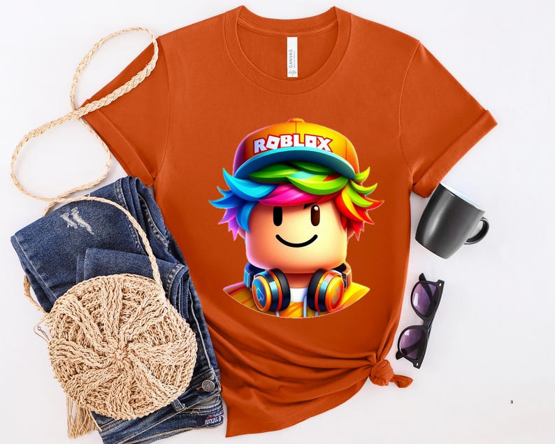 Roblox Shirt: Video Game T-Shirt for Kids image 6