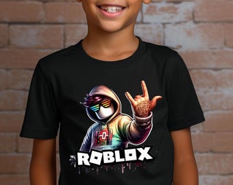 Roblox Gamer T-Shirt: Video Game Streamer Merch